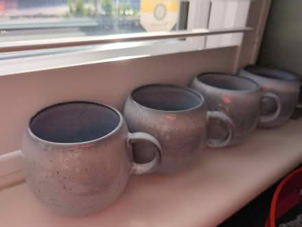 Photo of free 4 blue Habitat Evora mugs (BR6) #1