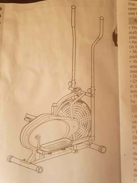 Photo of free Opti Air Cross Trainer working (Tlehurst RG30) #2