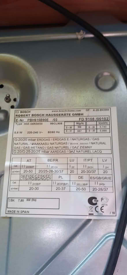 Photo of free 4 burner Calor gas hob. (Bleddfa LD7) #4