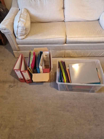 Photo of free Ring binders, dividers, A4 sleeves (Southborough) #1
