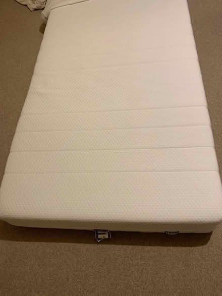 Photo of free Single Bed Frame & IKEA MattressKT2 (Kingston upon Thames Kt2) #3