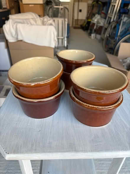Photo of free Six earthenware soup bowls (Chichester PO19) #2