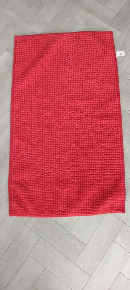 Photo of free Red bath mat (Highbrook Park BS34) #1