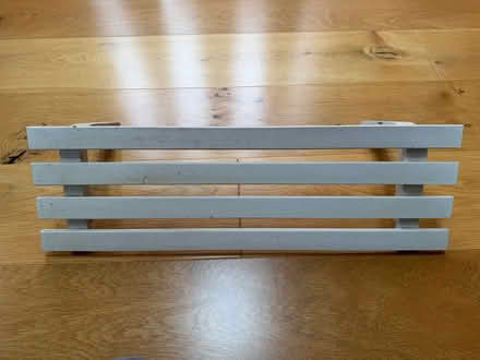 Photo of free Small Wooden Slatted Shelf (Priestwood RG42) #1