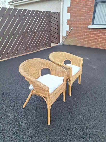 Photo of free Wicker chairs - Glengormley (Glengormley BT36) #2