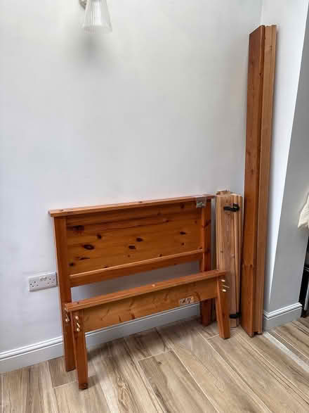 Photo of free Pine single bed frame (Chester CH2) #1