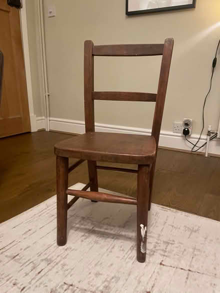 Photo of free Vintage wooden child's chair. Make a nice plant stand? (West Bridgford NG2) #3