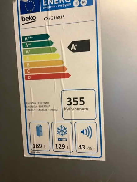 Photo of free Beko Fridge Freezer (Wistaston CW2) #2