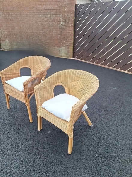 Photo of free Wicker chairs - Glengormley (Glengormley BT36) #1
