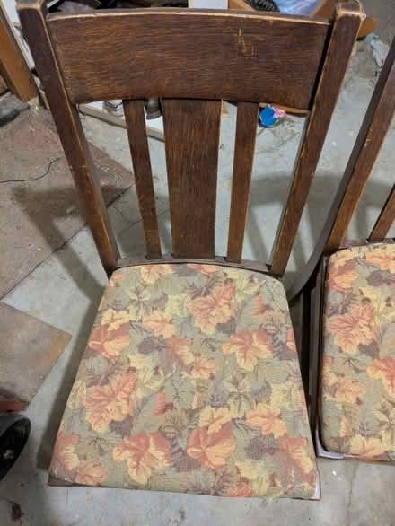 Photo of free 2 dining chairs need new springs (Downtown Bothell) #2