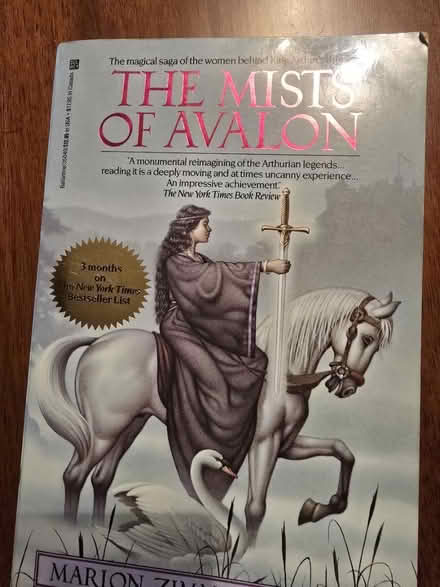 Photo of free The Mists of Avalon - paperback (Arlington MA) #1