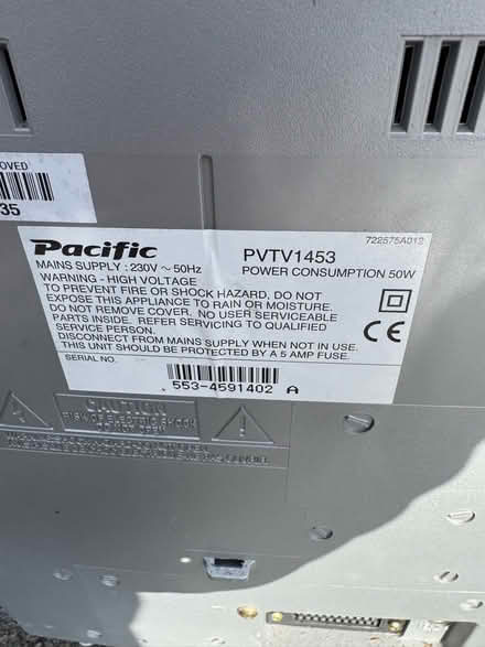 Photo of free 14” portable tv/video player (Papplewick CP NG15) #2