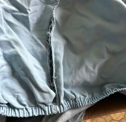Photo of free Organic Queen sheet set need repair (Clear Lake City) #4