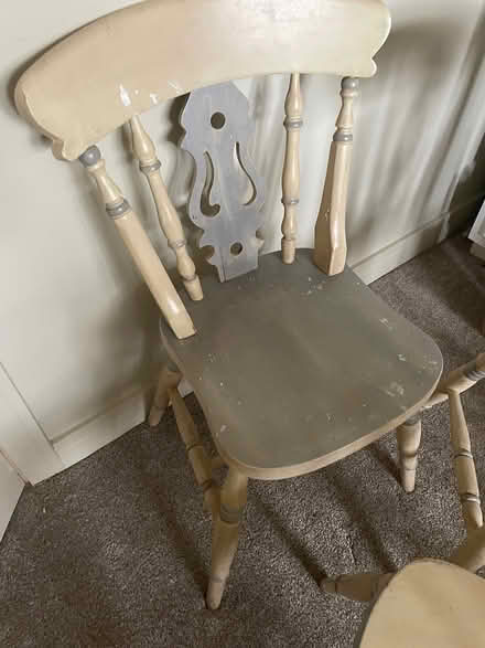 Photo of free 3 Beech Dining Chairs (Moortown LS17) #3