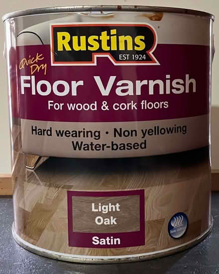 Photo of free Varnish for wood floor (part tin) (Axbridge BS26) #1