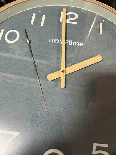 Photo of free Wall clock 30cm needs fixing (Hillmorton CV22) #2