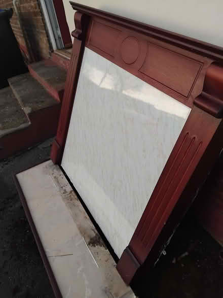 Photo of free Wall Mounted Fireplace and Hearth (Brandon DH7) #1