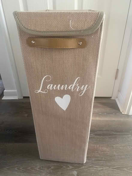 Photo of free Slimline linen basket (Upshire EN9) #1