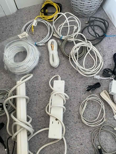 Photo of free Cables - network, phone, audio etc job lot (Maidenhead SL6) #2