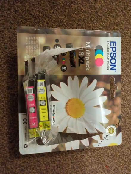 Photo of free Yellow and magenta 18XL printer cartridges (Woodley RG5) #1
