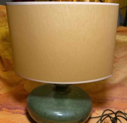 Photo of free Ceramic table lamp with shade (Southsea PO5) #2