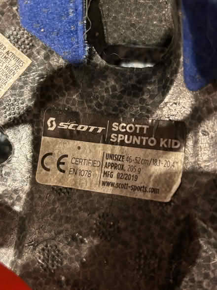 Photo of free Child bike helmet (Cholsey OX10) #3