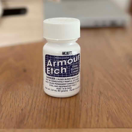 Photo of free Armour Etch Glass/Slate etching cream (Chipping Norton OX7) #1