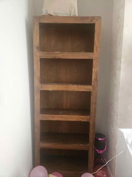 Photo of free Solid oak bookshelf (Walton L4) #1