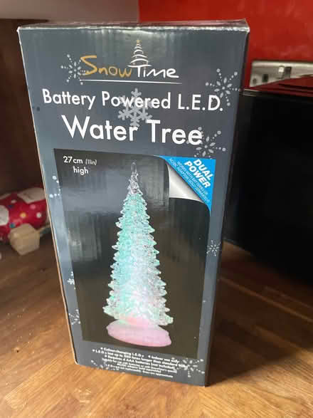 Photo of free Battery powered led water tree (Penrith CA11) #1