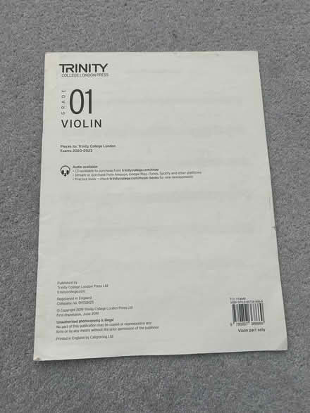 Photo of free Violin music (Withdean BN1) #1