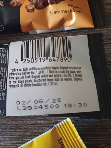 Photo of free Electrolytes satchets and bars (Brookside TF3) #4