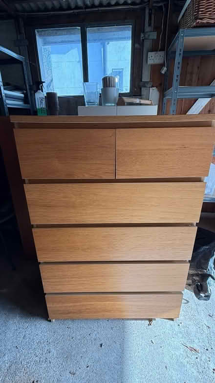 Photo of free Large Chest of Drawers x 2 (KT15) #1