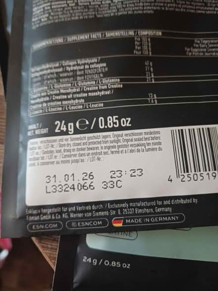 Photo of free Electrolytes satchets and bars (Brookside TF3) #2