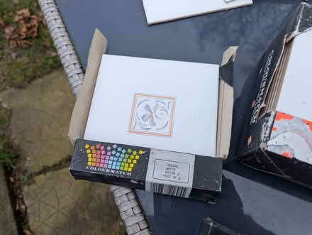 Photo of free Plain white wall tiles 15cm x15 cm (60 tiles) (Colinton EH13) #3