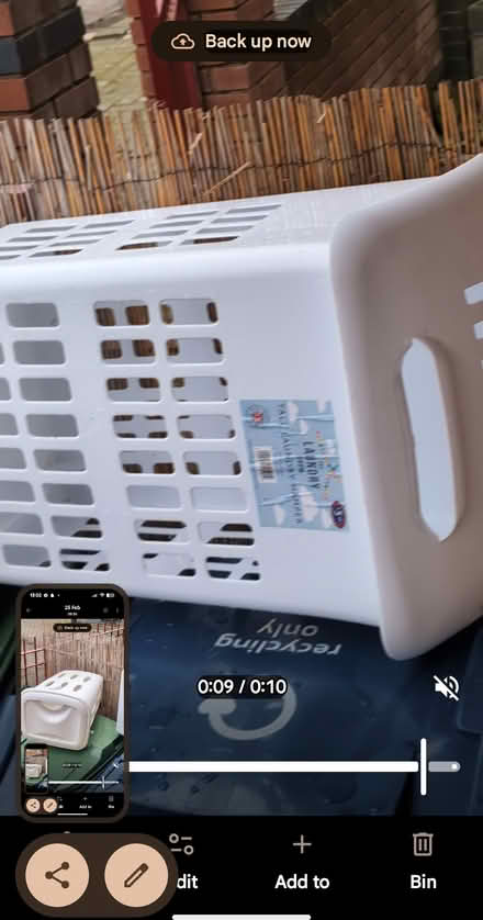 Photo of free 2 Washing Baskets (Castle Vale B35) #1