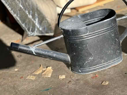 Photo of free metal watering can and ash bucket (Arlington Center) #2