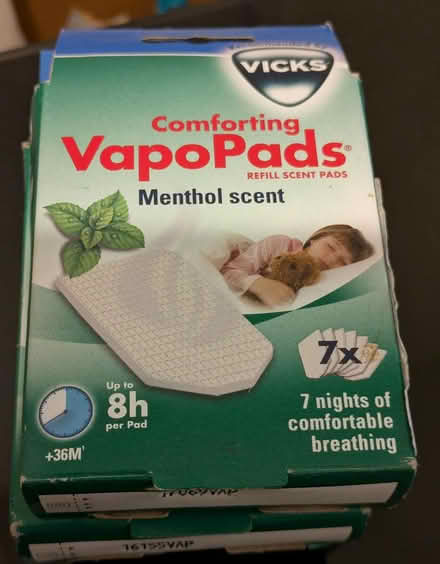 Photo of free Vicks VapoPads Refills (4 packs) (Dartington, TQ9) #1