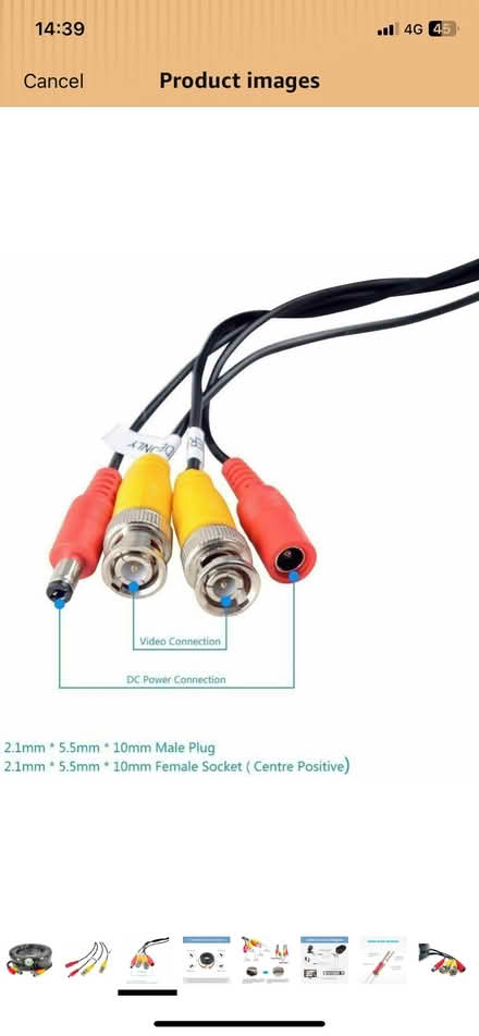 Photo of cctv camera cable (Temple Cowley OX4) #2