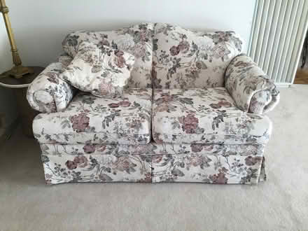 Photo of free Stuffed love seat (Rt 1 South, after DMV) #1