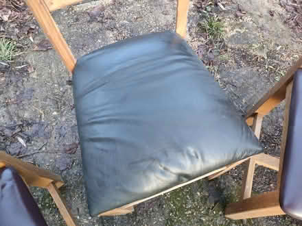 Photo of free 3 Hardwood Chairs (Central Stroud GL5) #4