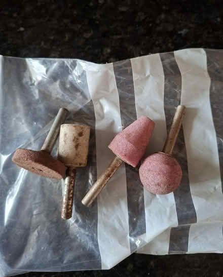 Photo of free 4 fixed point grinding wheels (Woodley RG5) #1