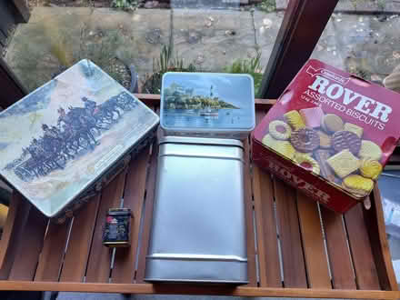 Photo of free Storage tins (Andover SP10) #1