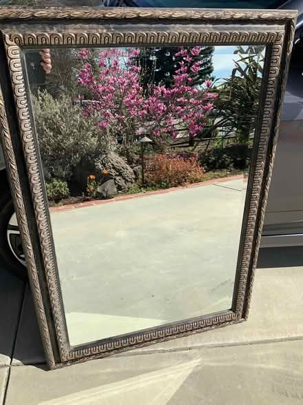 Photo of free Large Framed Mirror (Cuesta Ave / El Monte Ave) #2