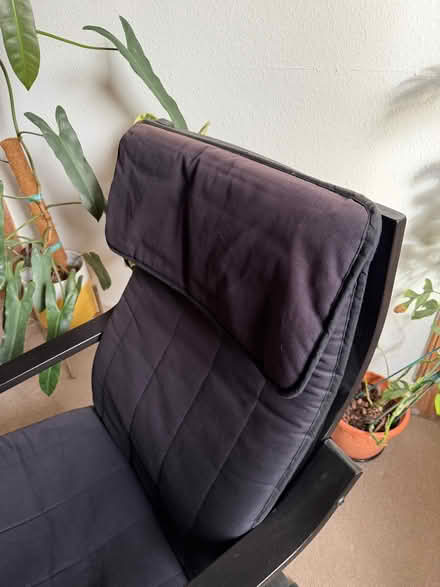 Photo of free ikea black chair (Southfields SW18) #3