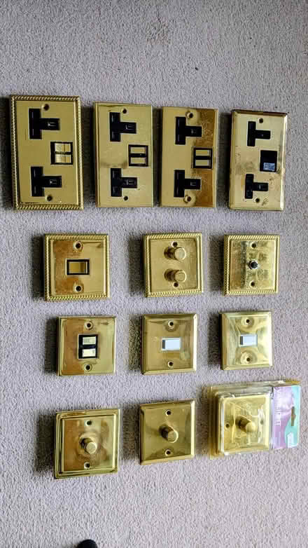 Photo of free Brass Electrical fittings (South Godstone RH9) #1
