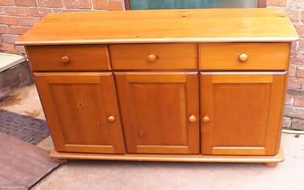 Photo of free Wooden sideboard (Greens Norton.Towcester NN12) #2