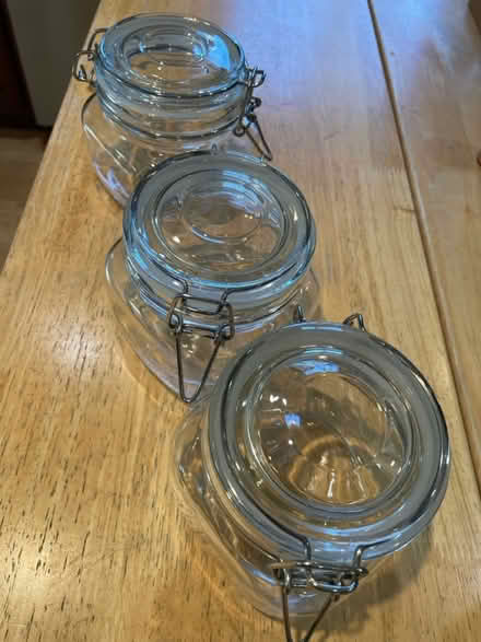 Photo of free Three small glass jars (Redwood City (south end)) #1