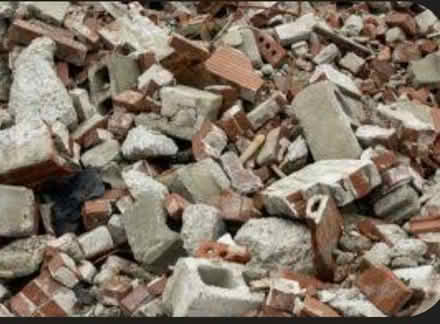 Photo of free Garden rubble/hardcore (Shelton Lock DE24) #1