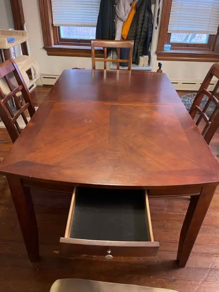 Photo of free Dining Room table and four chairs (East Greenville borough) #1