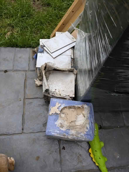 Photo of free Wooden & Metal Bed Head/Footboard (Welwyn Garden City) #3